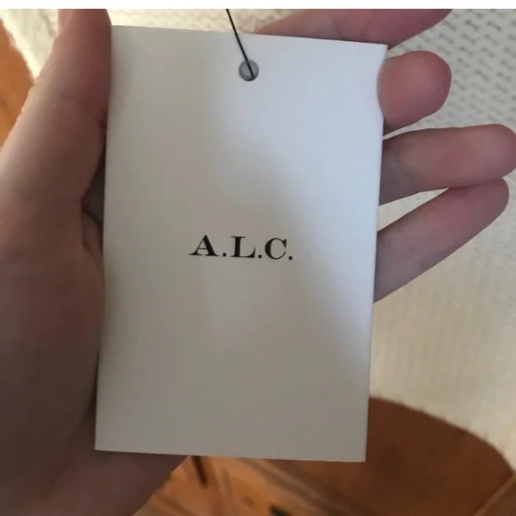 A.L.C. Cream Knit Scarf, Dickey - Picture 2 of 4